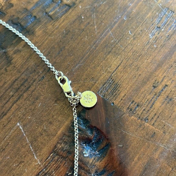 Tory Burch Gold Tone Faux Pearl necklace - Picture 9 of 9